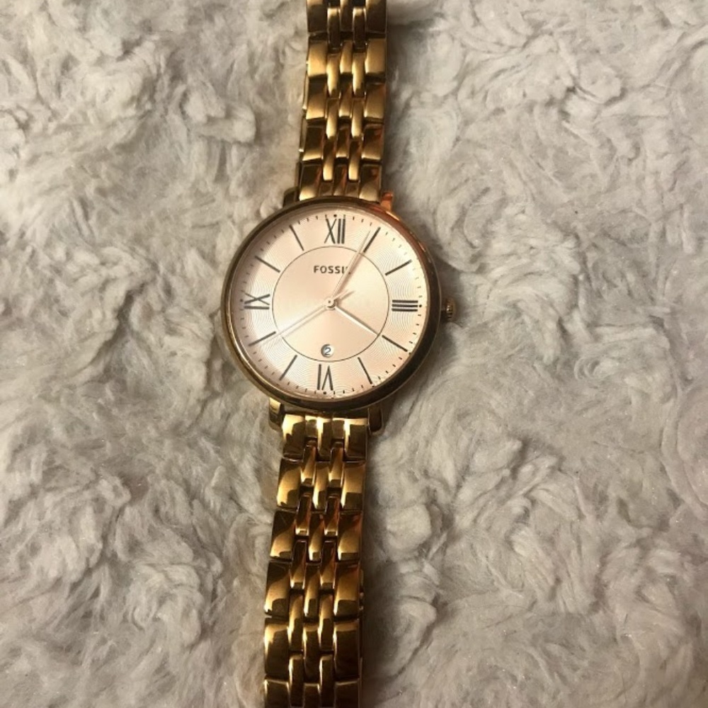 Fossil Gold Watch